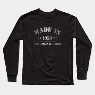 Made in 1958 Long Sleeve T-Shirt